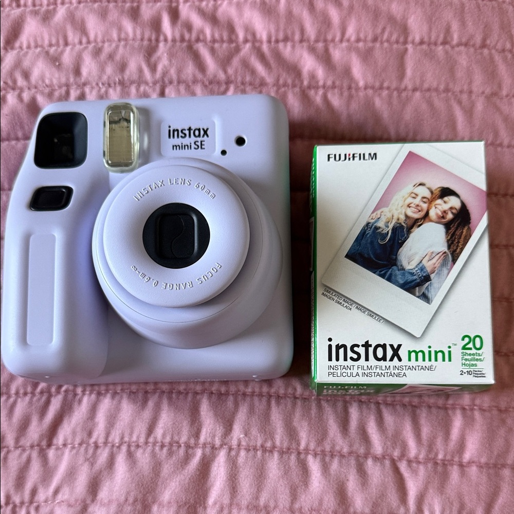 Fujifilm Instax Mini SE in Soft Purple
